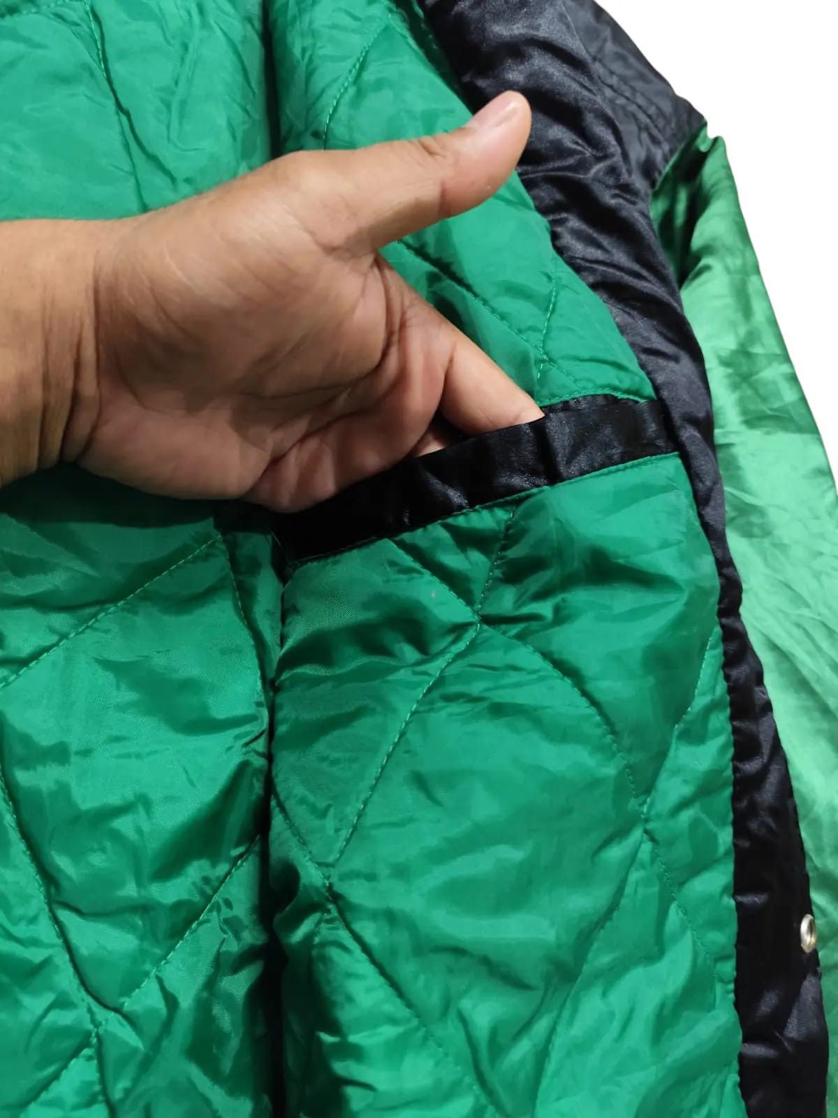 NBA 90s NBA milwaukee bucks bomber jacket oversized Size US XXL / EU 58 / 5 - 9 Thumbnail