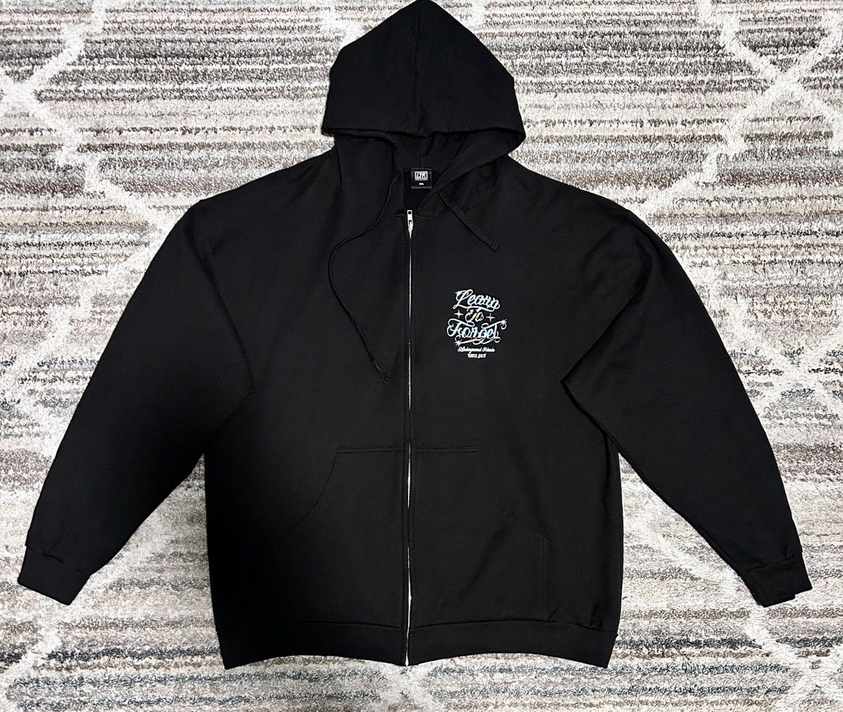 Other Learn to Forget OG Script Zip Up Hoodie Black Size US XXL / EU 58 / 5 - 2 Thumbnail