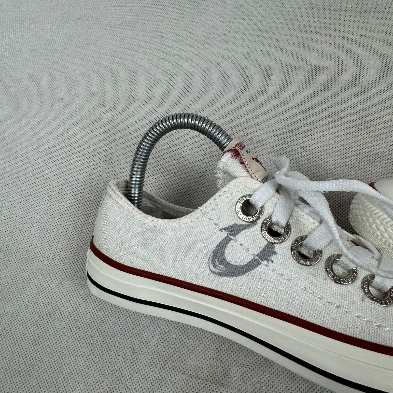 True Religion True Religion TR114101W Women White Cotton Skate Shoes 7.5 Size US 7.5 / IT 37.5 - 5 Thumbnail