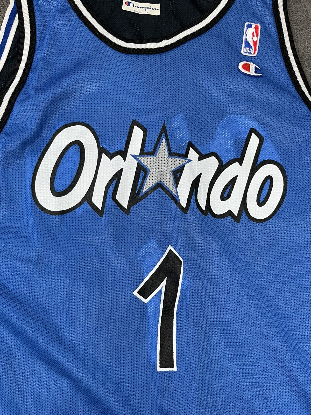 NBA NOS Vintage 90s Orlando Magic Hardaway Reversible Jersey Size US XL / EU 56 / 4 - 3 Thumbnail