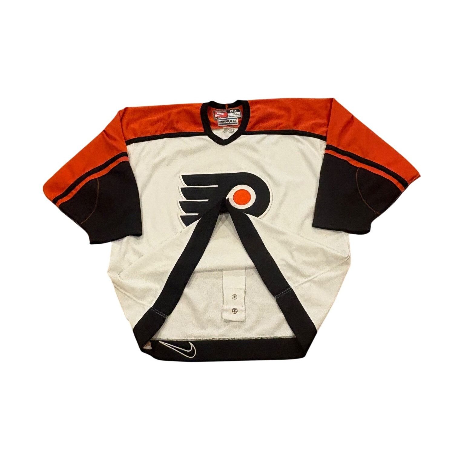 Nike Vintage 90's Nike Center Ice Philadelphia Flyers Authentic N Size US XXL / EU 58 / 5 - 5 Thumbnail