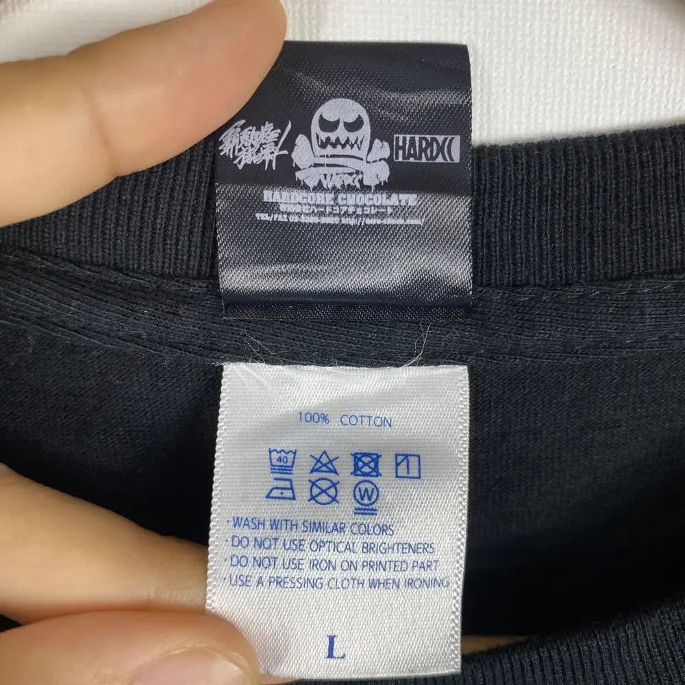 Japanese Brand Japanese Brand HARDCORE CHOCOLATE Cult Fashion All Logo Tee Size US L / EU 52-54 / 3 - 7 Thumbnail