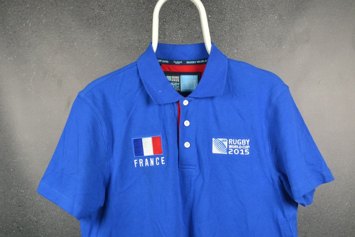 Other France World Cup 2015 Rugby Union Polo Shirt Medium Size US M / EU 48-50 / 2 - 3 Thumbnail
