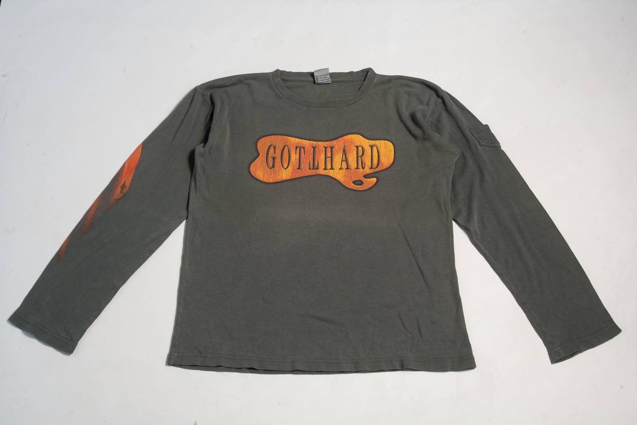 Vintage GOTTHARD 2000 Vintage long sleeve Size US L / EU 52-54 / 3 - 1 Thumbnail