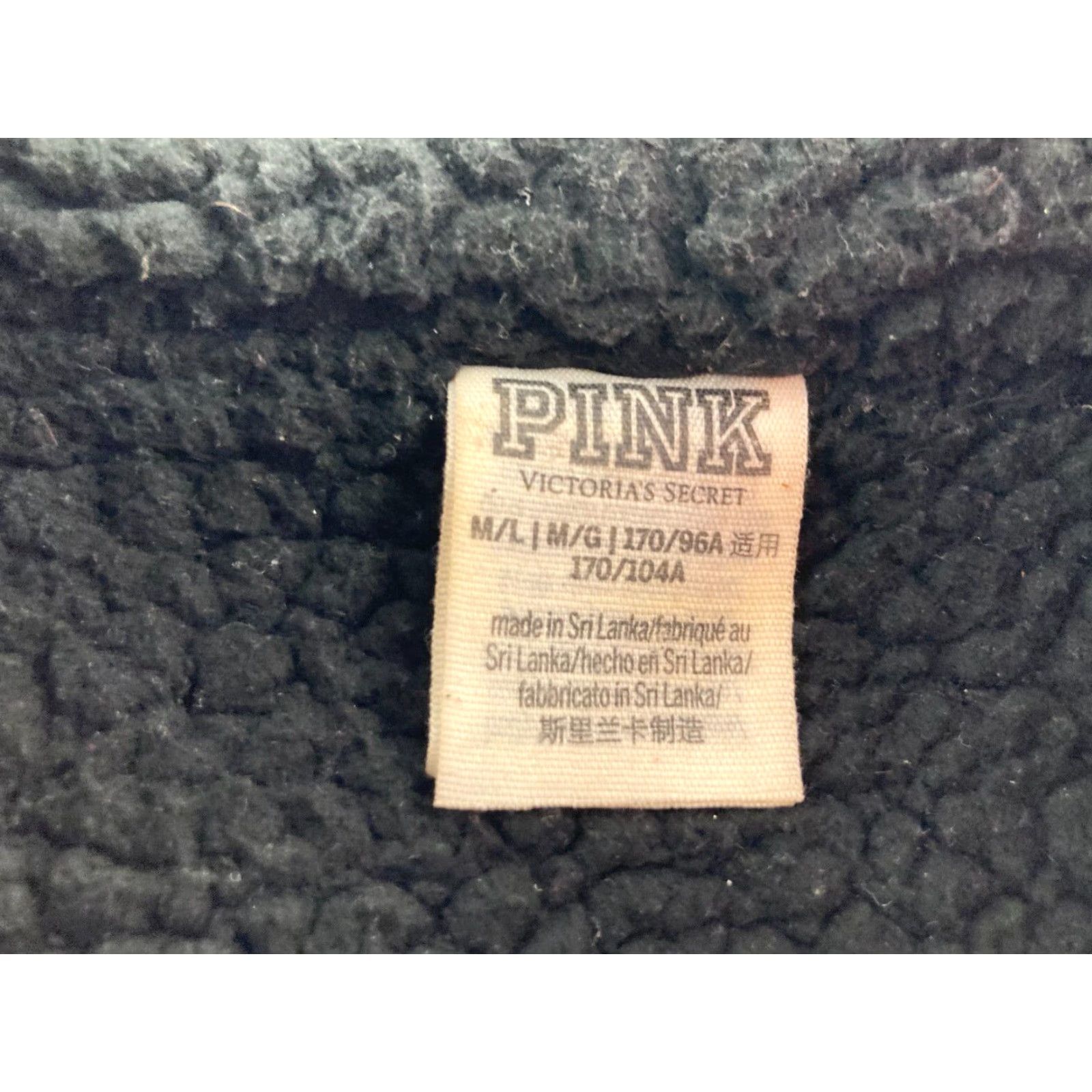 Victoria's Secret Victoria's Secret PINK Color Block Pullover Sherpa Lined Size L / US 10 / IT 46 - 3 Thumbnail