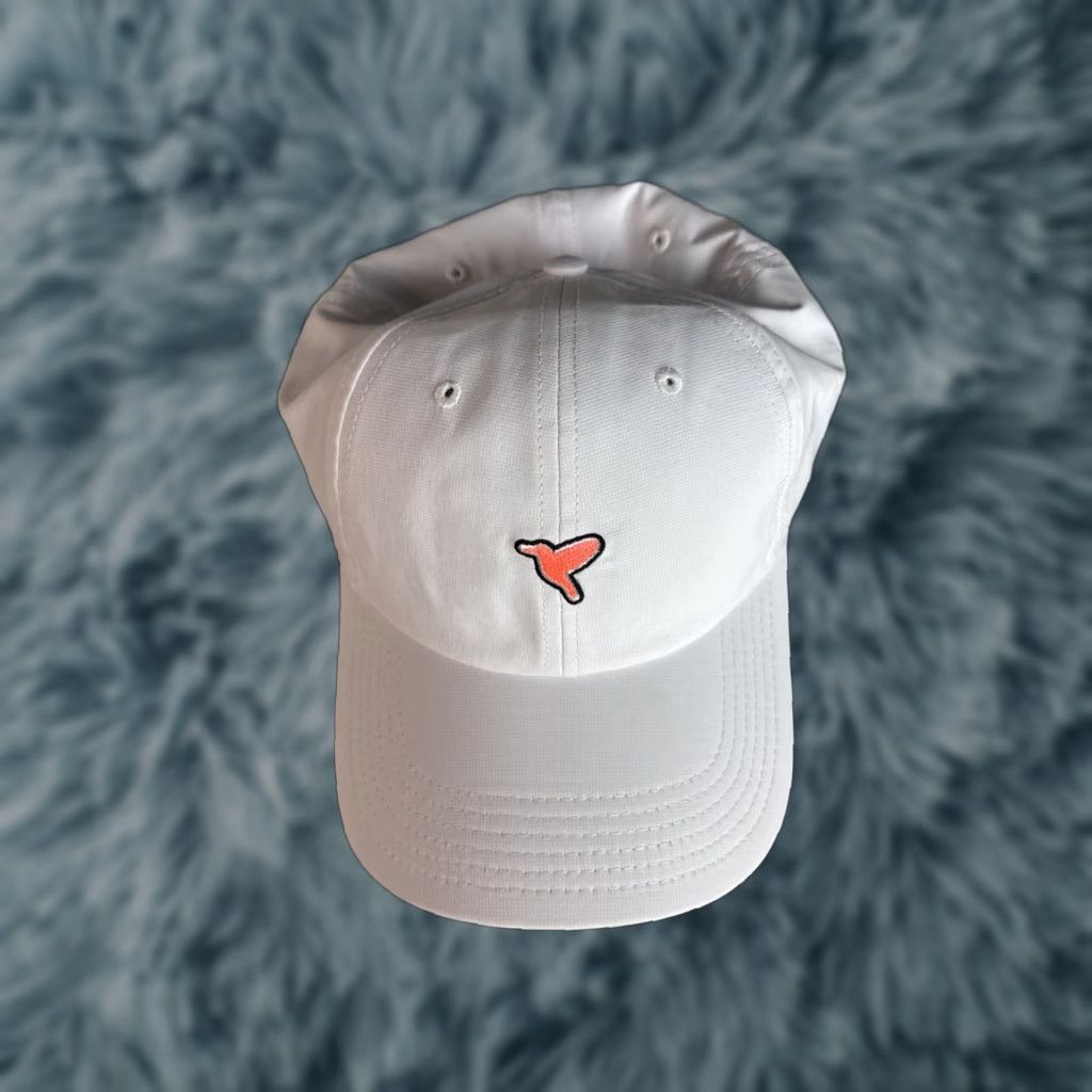 Big Dogs Bird Dogs Strapback Golf Hat Cap White Adjustable Men’s Birddogs EUC Hat Men One Size White Golf Bird Dogs Strapback Adjustable Cap Size ONE SIZE - 1 Thumbnail