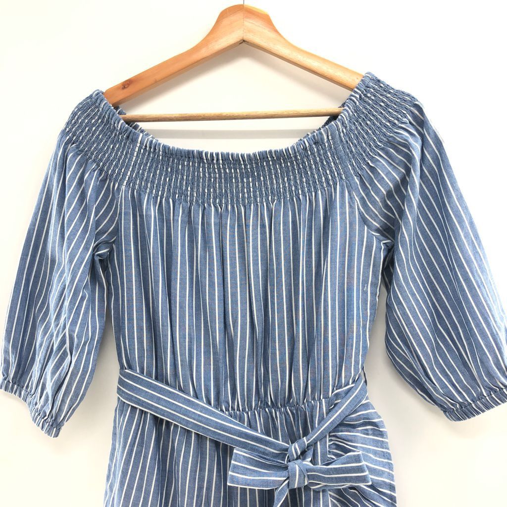 Other Tularosa Maida Ruffle Dress in Blue & White Stripe S Size S / US 4 / IT 40 - 3 Thumbnail
