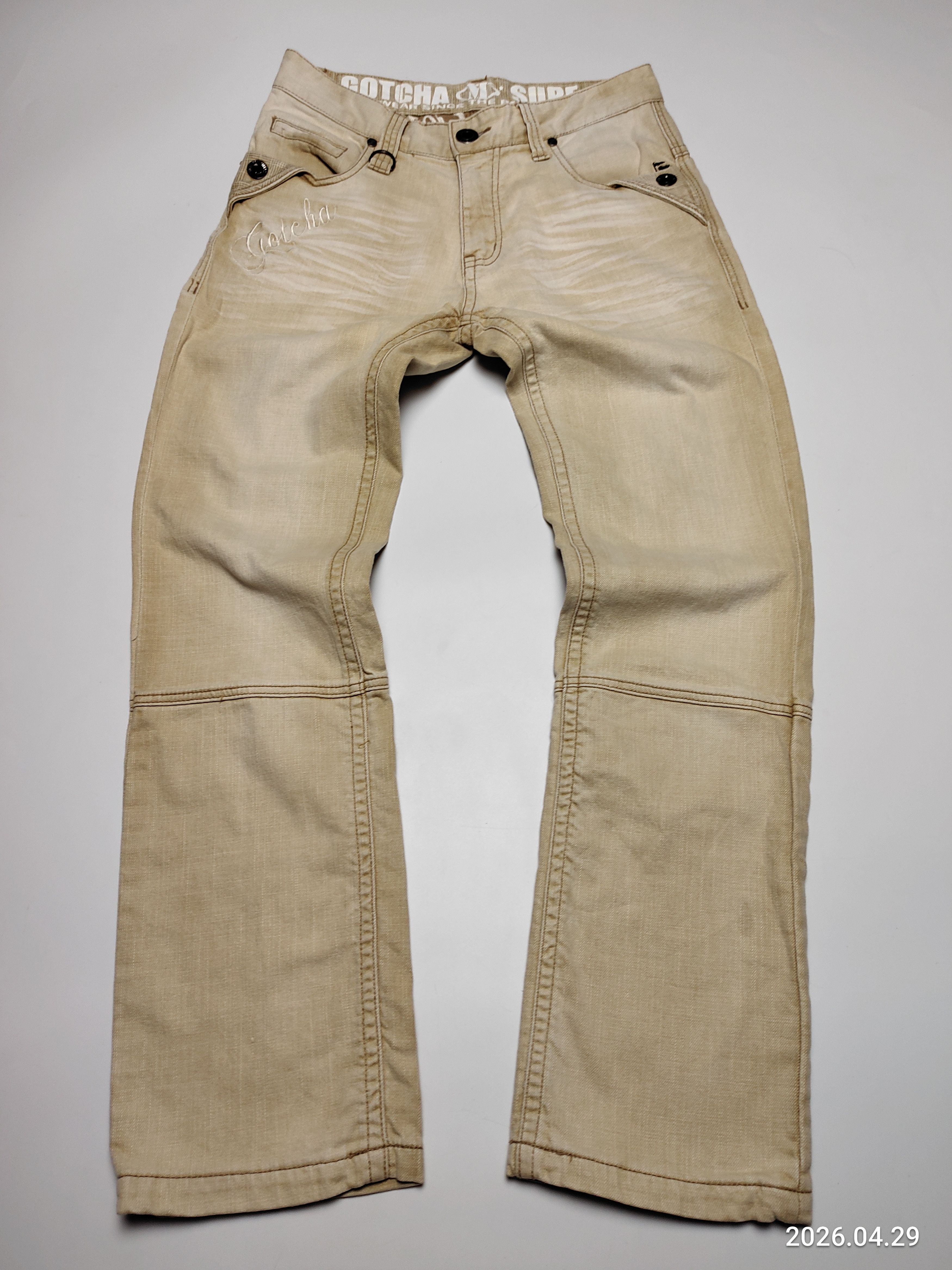 If Six Was Nine Gotcha Surf embroidered pants Size US 30 / EU 46 - 1 Thumbnail