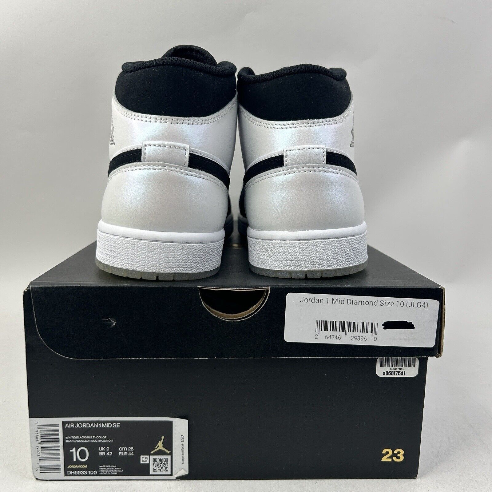 Nike Nike Air Jordan 1 Mid SE “Diamond Shorts” 2024 Size US 10 / EU 43 - 4 Thumbnail