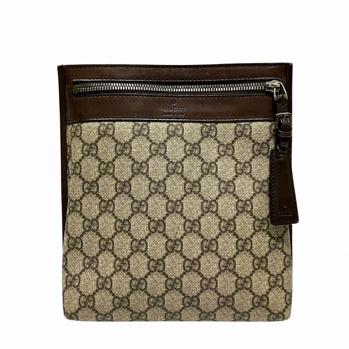 Gucci Gucci Gucci GG Supreme PVC Leather Shoulder Bag Plastic / Synthetic Shoulder Bag 92562 DUTY FREE for USA Size ONE SIZE - 1 Thumbnail