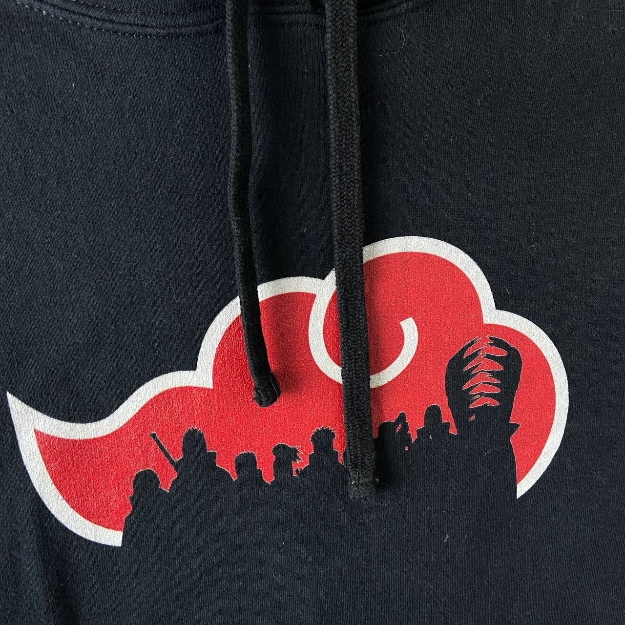 Anime Naruto 2002-2007 Akatsuki Anime Vintage Hoodie Black Art Size US S / EU 44-46 / 1 - 4 Thumbnail