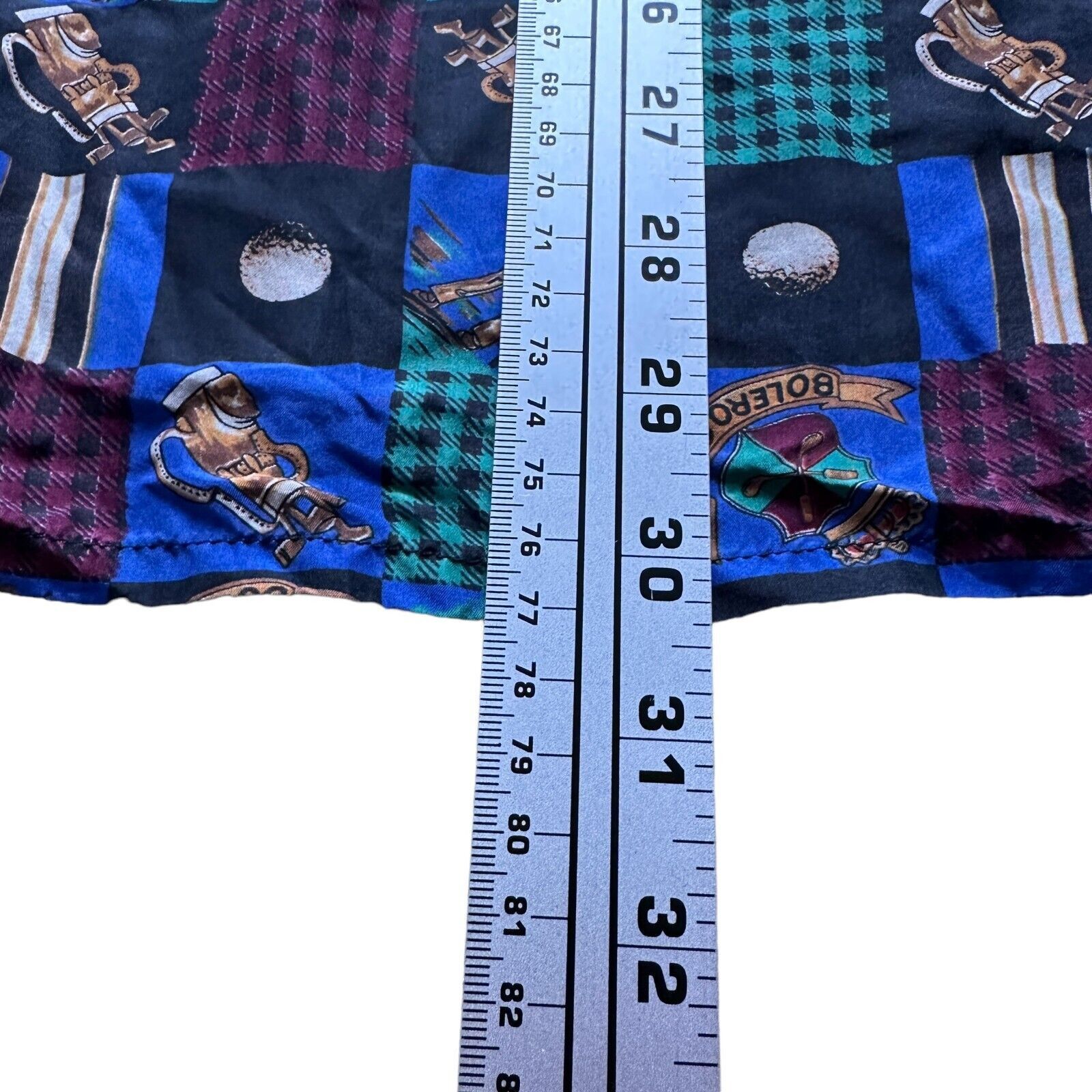 The Unbranded Brand Addiction Bolero Golf AOP Shirt Men's XL Blue Silk Button Up Size US XL / EU 56 / 4 - 10 Thumbnail