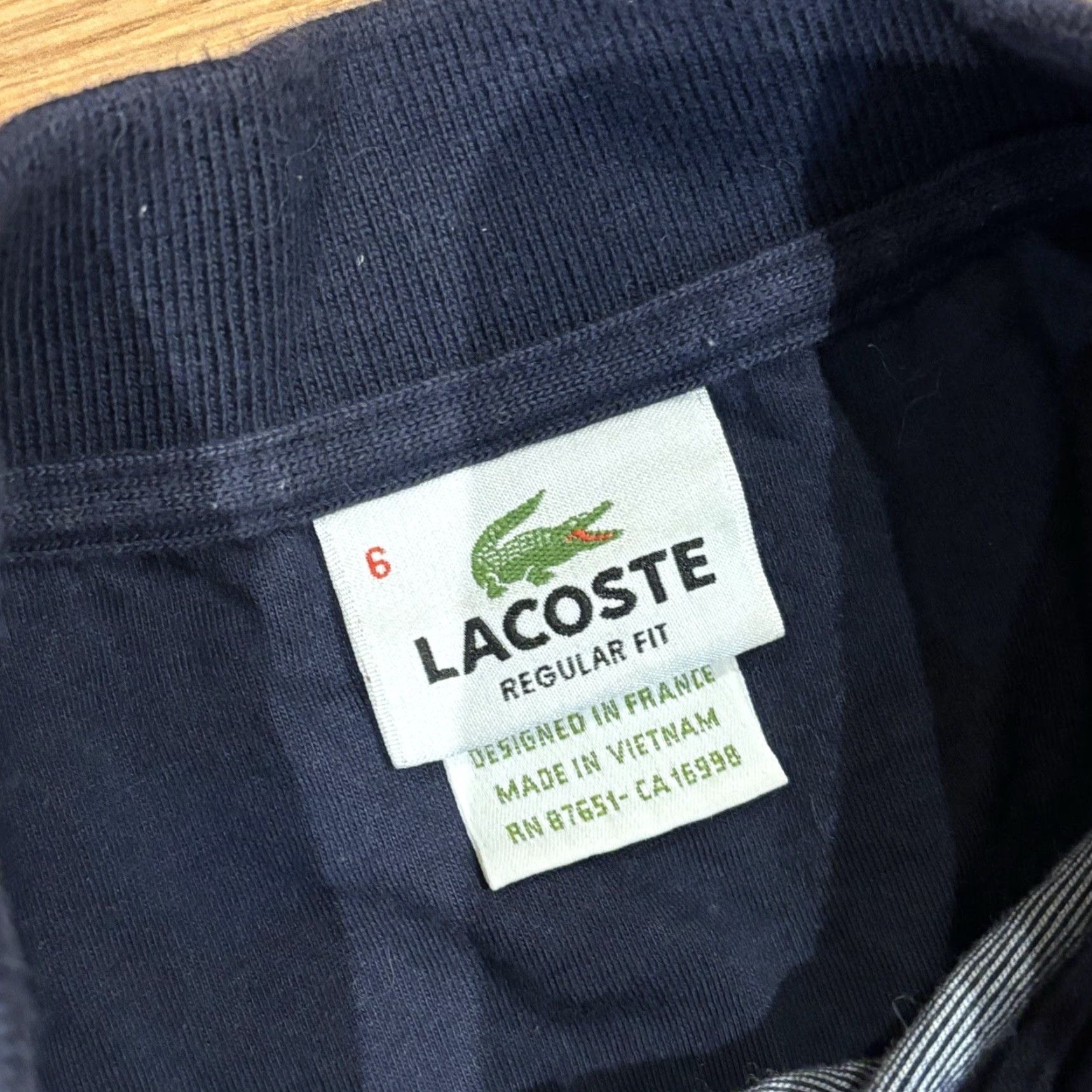 Lacoste Lacoste Regular Fit Polo Shirt Short Sleeve w/ Pocket Men’s Size 6 Gray Multicolor Logo Classic Size US S / EU 44-46 / 1 - 7 Thumbnail
