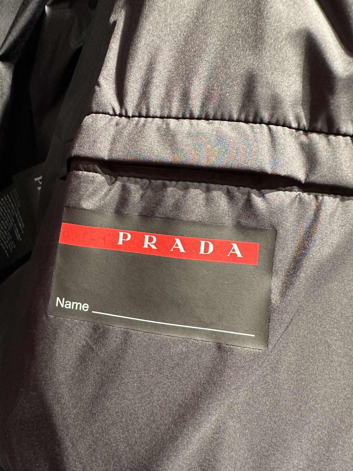 Prada Prada Light Nylon Puffer Jacket In Red/black Size US M / EU 48-50 / 2 - 7 Thumbnail