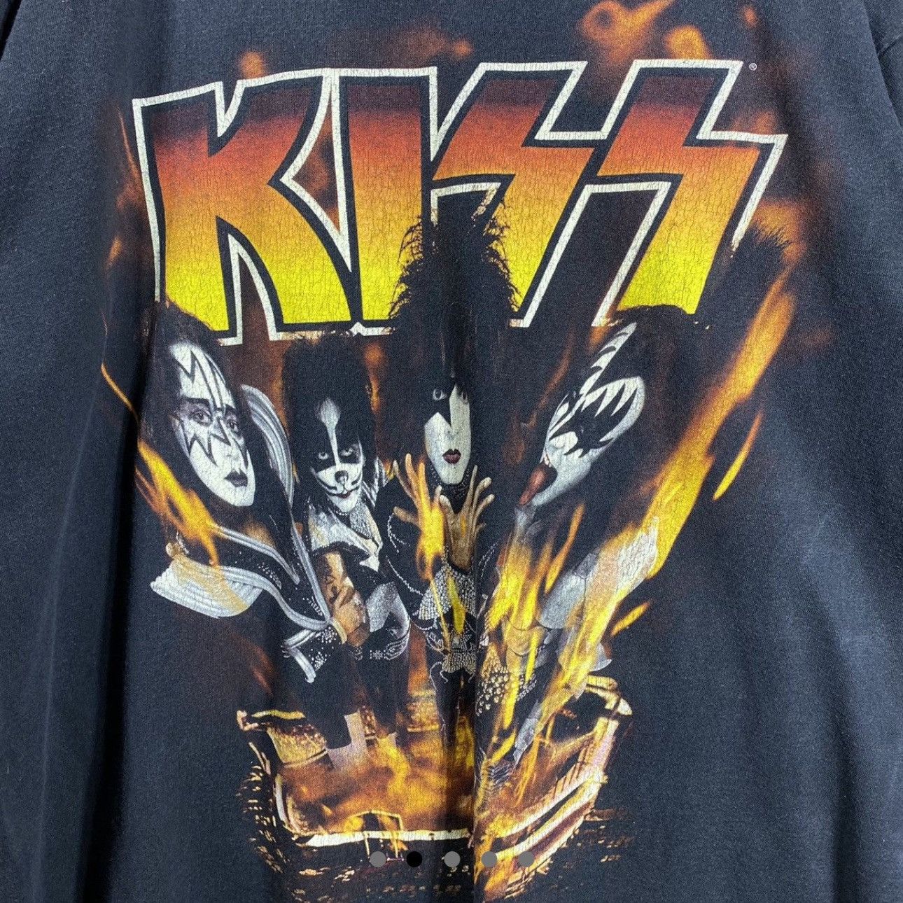 Vintage Band Tee x Vintage x KISS Size US XL / EU 56 / 4 - 2 Thumbnail