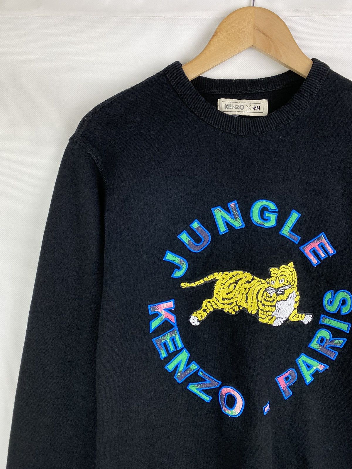 H&M × Kenzo Kenzo H&M Jungle men’s big logo sweatshirt pullover Size US S / EU 44-46 / 1 - 4 Thumbnail