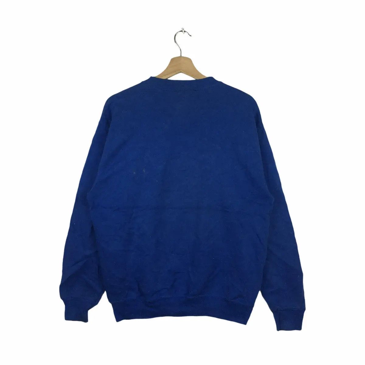 Mickey Mouse × Vintage Vtg 80’ MICKEY MOUSE DISNEY Blue Velva Sheen Sweatshirt Size US M / EU 48-50 / 2 - 5 Thumbnail