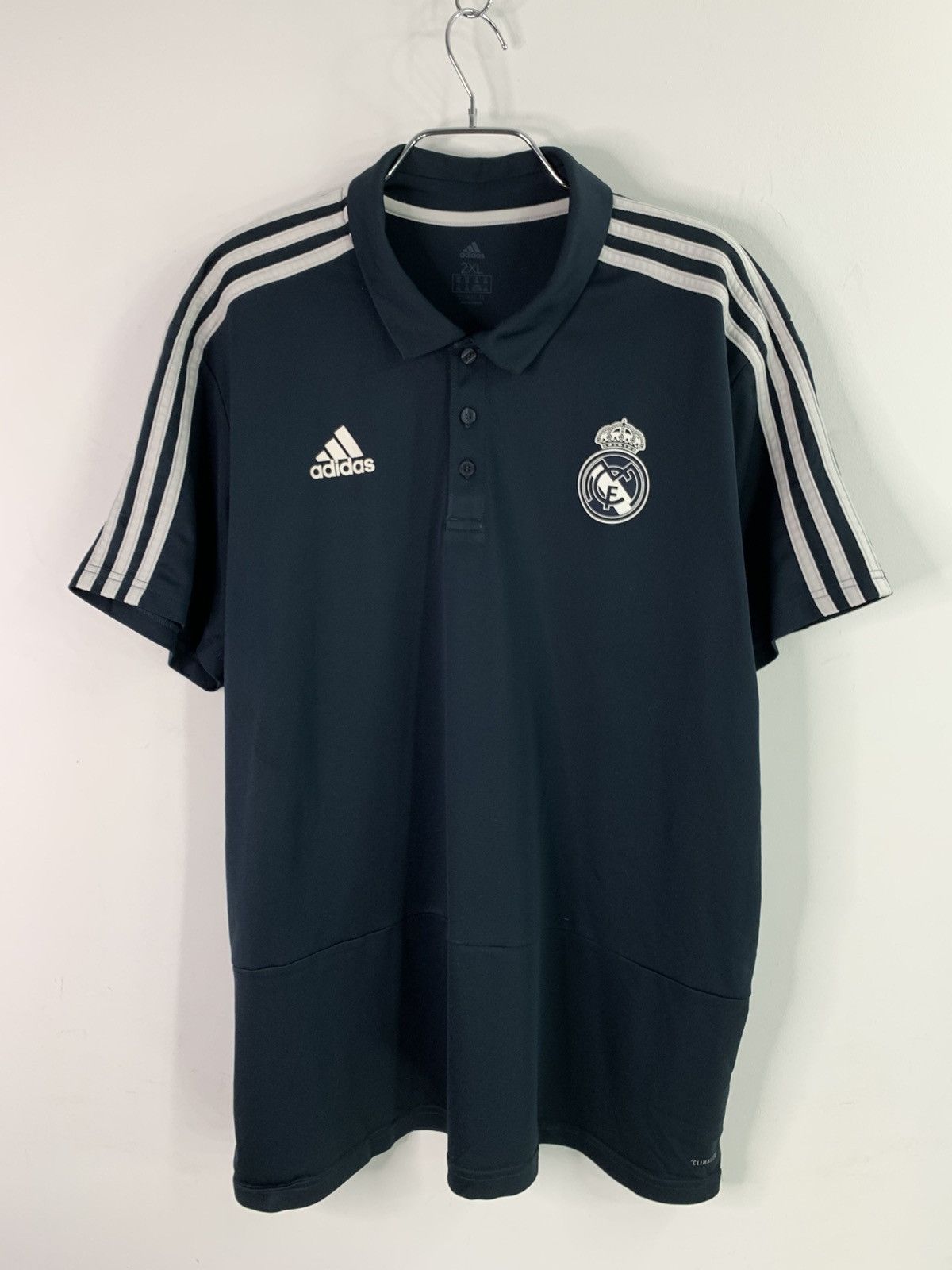 Adidas FC Real Madrid Adidas Polo Shirt Jersey 2018-2019 XXL Size Size US XXL / EU 58 / 5 - 2 Thumbnail