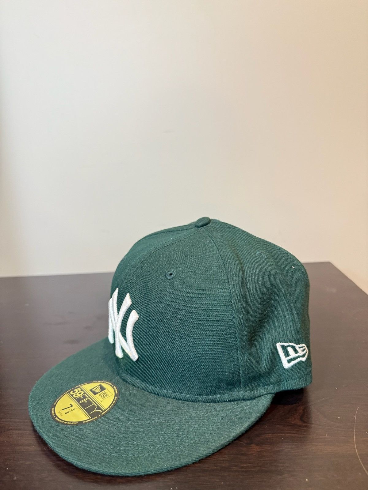 Hat Club × New Era Forest Green Yankees Hat Club x New Era Fitted Cap Size 26 - 2 Thumbnail