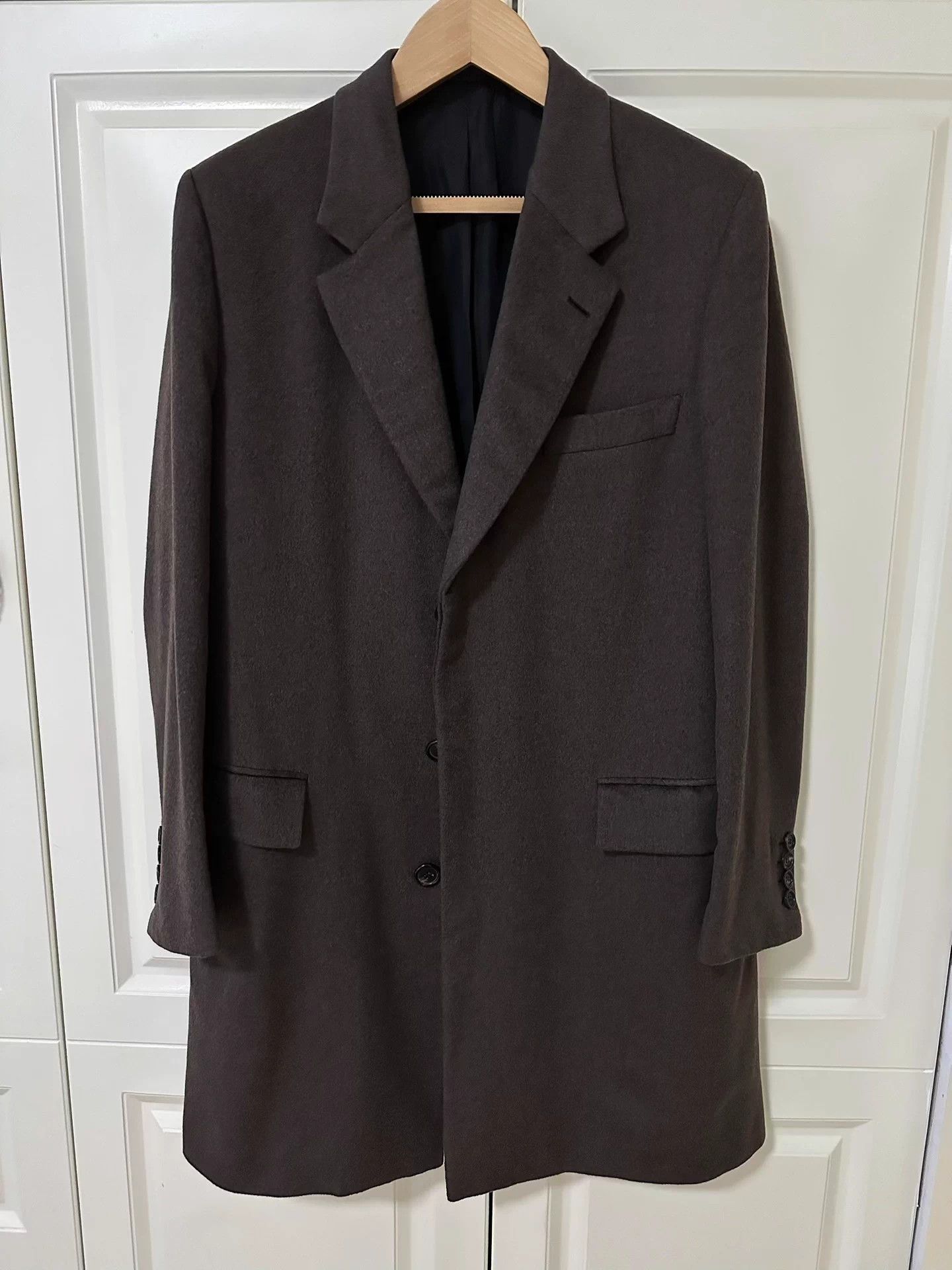 Brioni Brioni 100% Cashmere Brushed Overcoat 116/98cm New Size L / US 10 / IT 46 - 1 Thumbnail