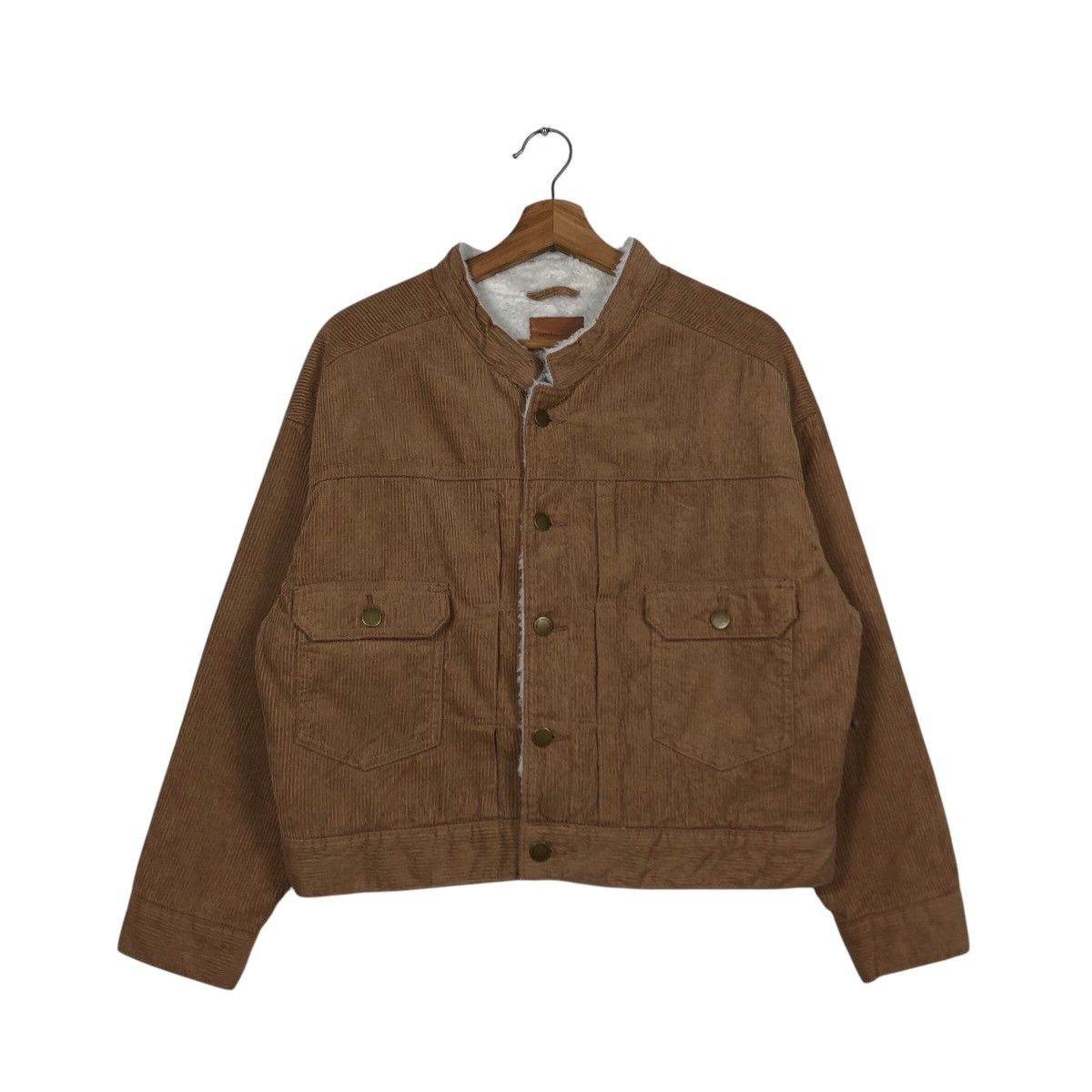 Japanese Brand 📌Vintage Cropped Biker Jacket Earth Music & Ecology Size US M / EU 48-50 / 2 - 2 Thumbnail