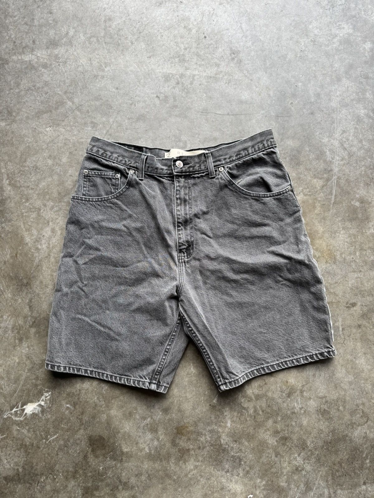 Arizona Jean Co. Vintage 90’s/00’s Arizona Jean Co. Faded Black Jean Shorts Size US 32 / EU 48 - 2 Thumbnail
