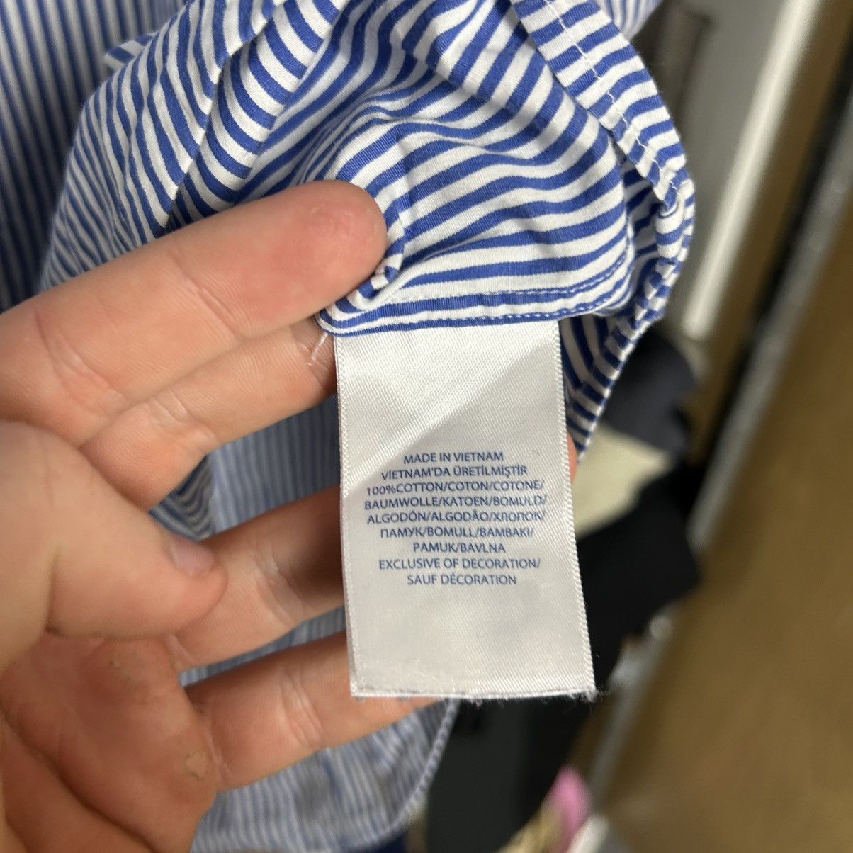 Polo Ralph Lauren Mens Polo Ralph Lauren Small pony basic button shirt Size US XL / EU 56 / 4 - 8 Thumbnail