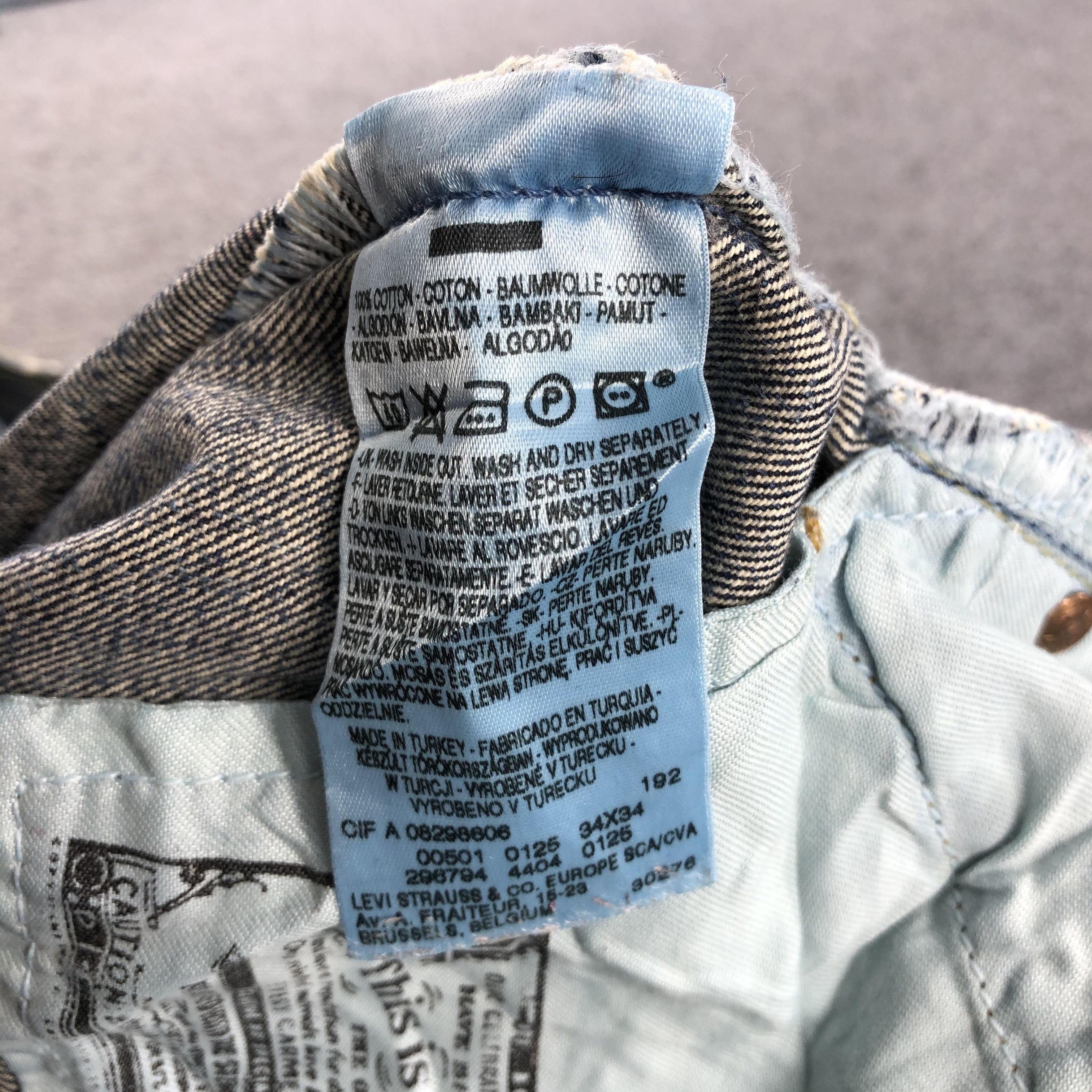 Levi's × Vintage Vintage Levis 501 Jeans-JM943 Size US 33 - 10 Thumbnail
