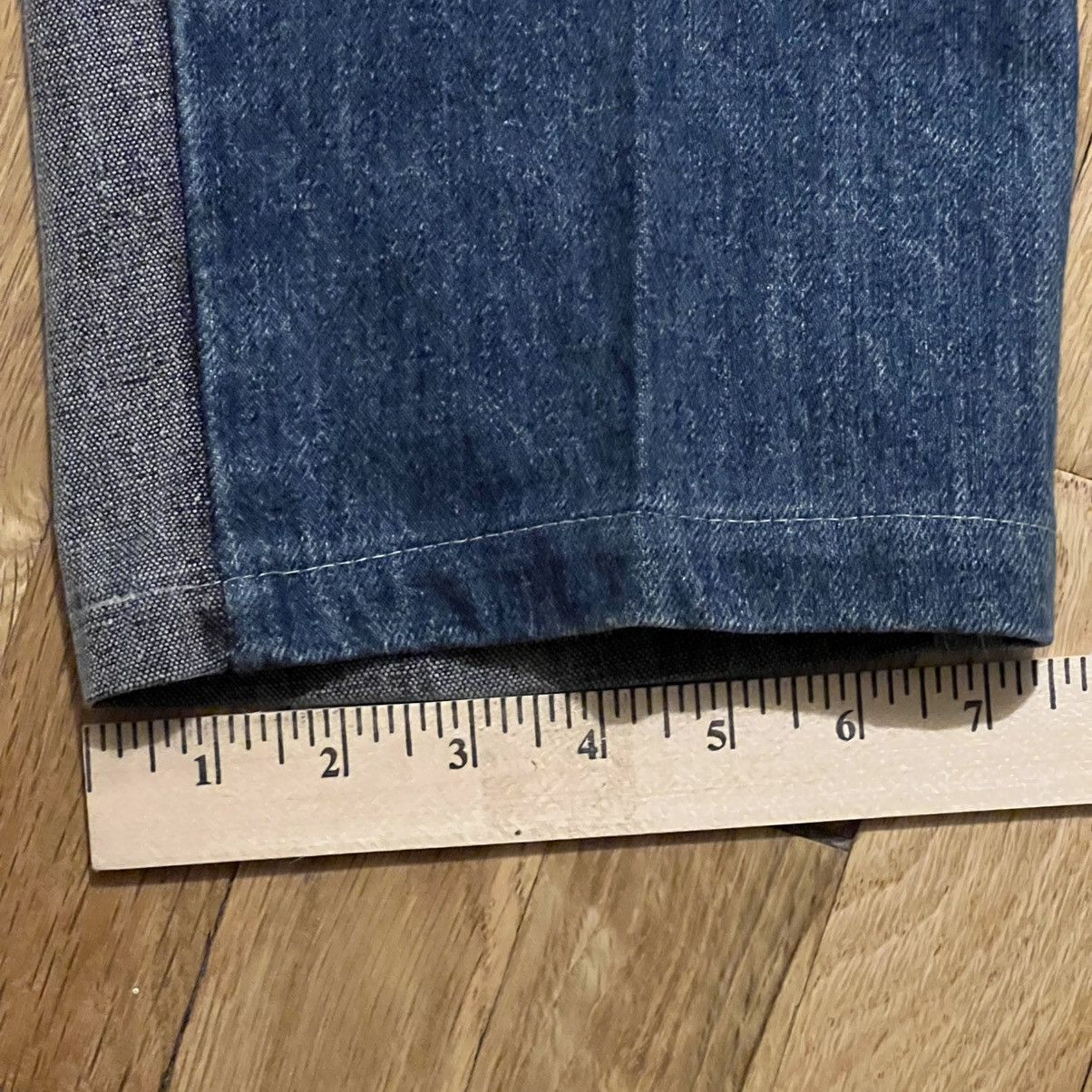 Other Vintage Cotler Made in USA Two Tone Blue Gray Jeans 30x26.5 Size US 30 / EU 46 - 12 Thumbnail