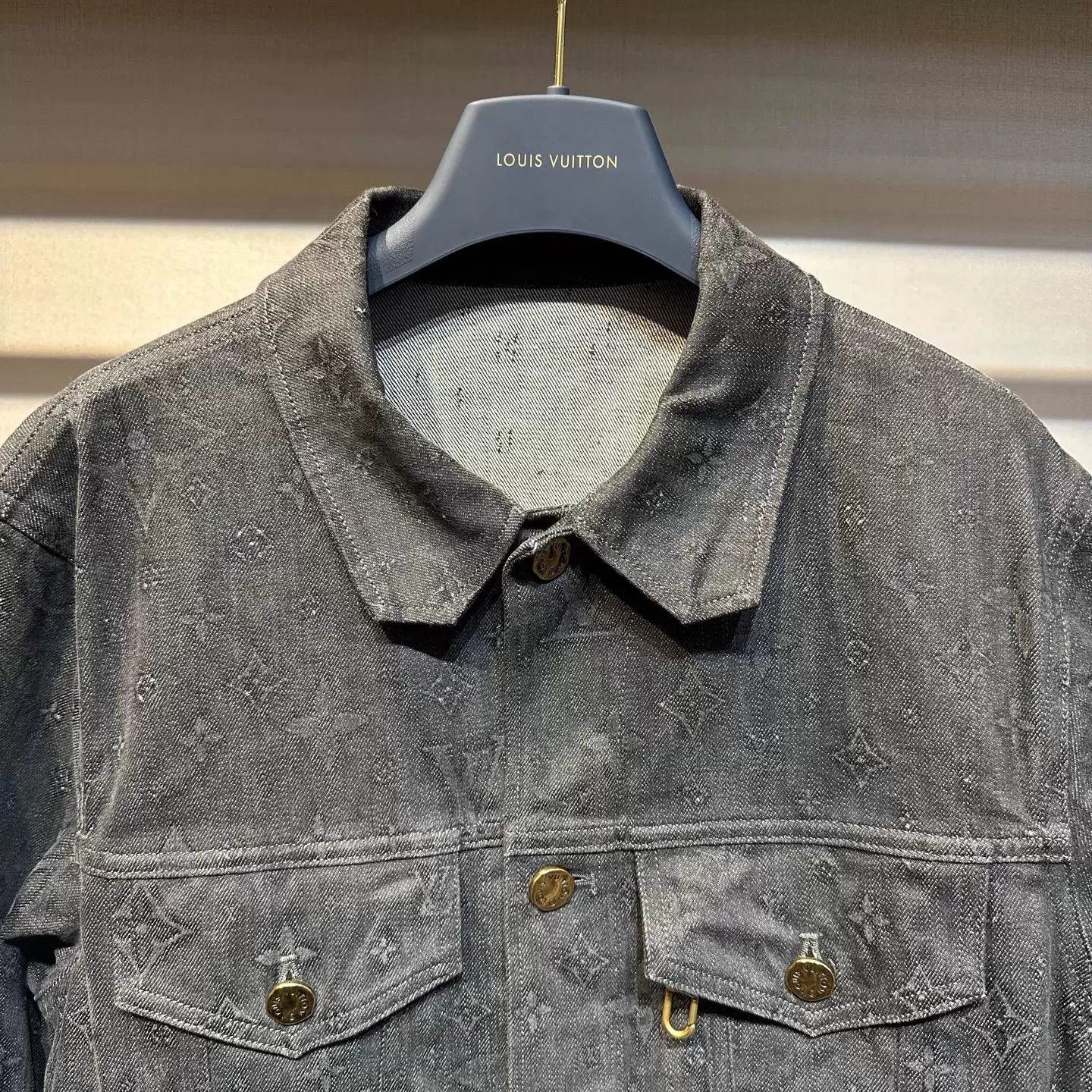 Louis Vuitton Louis Vuitton All Over Monogram Denim Jacket 48 Size US M / EU 48-50 / 2 - 2 Thumbnail