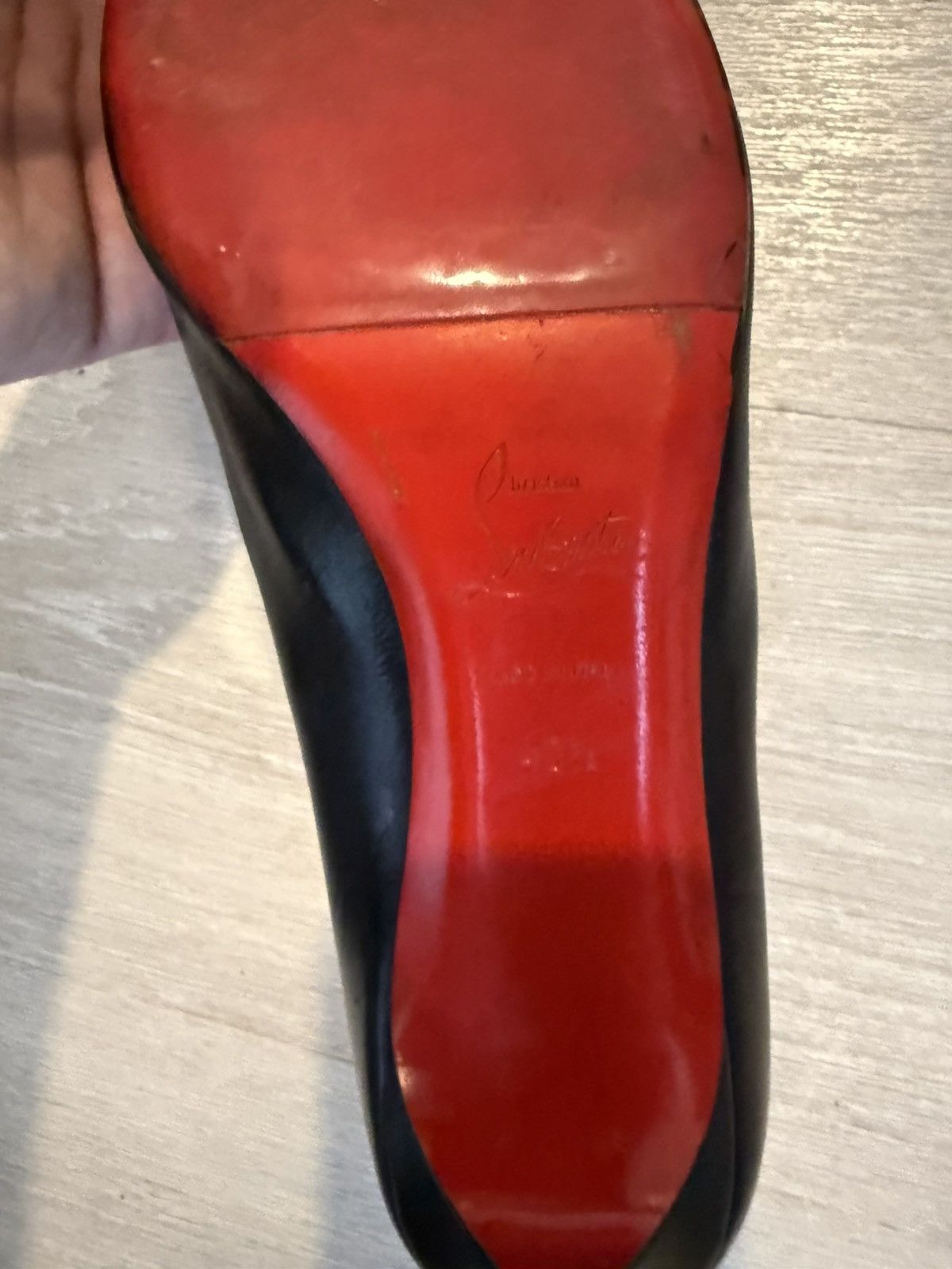 Christian Louboutin CHRISTIAN LOUBOUTIN 85mm Fannylove Nappa Leather Pumps Size US 10.5 / IT 40.5 - 4 Thumbnail