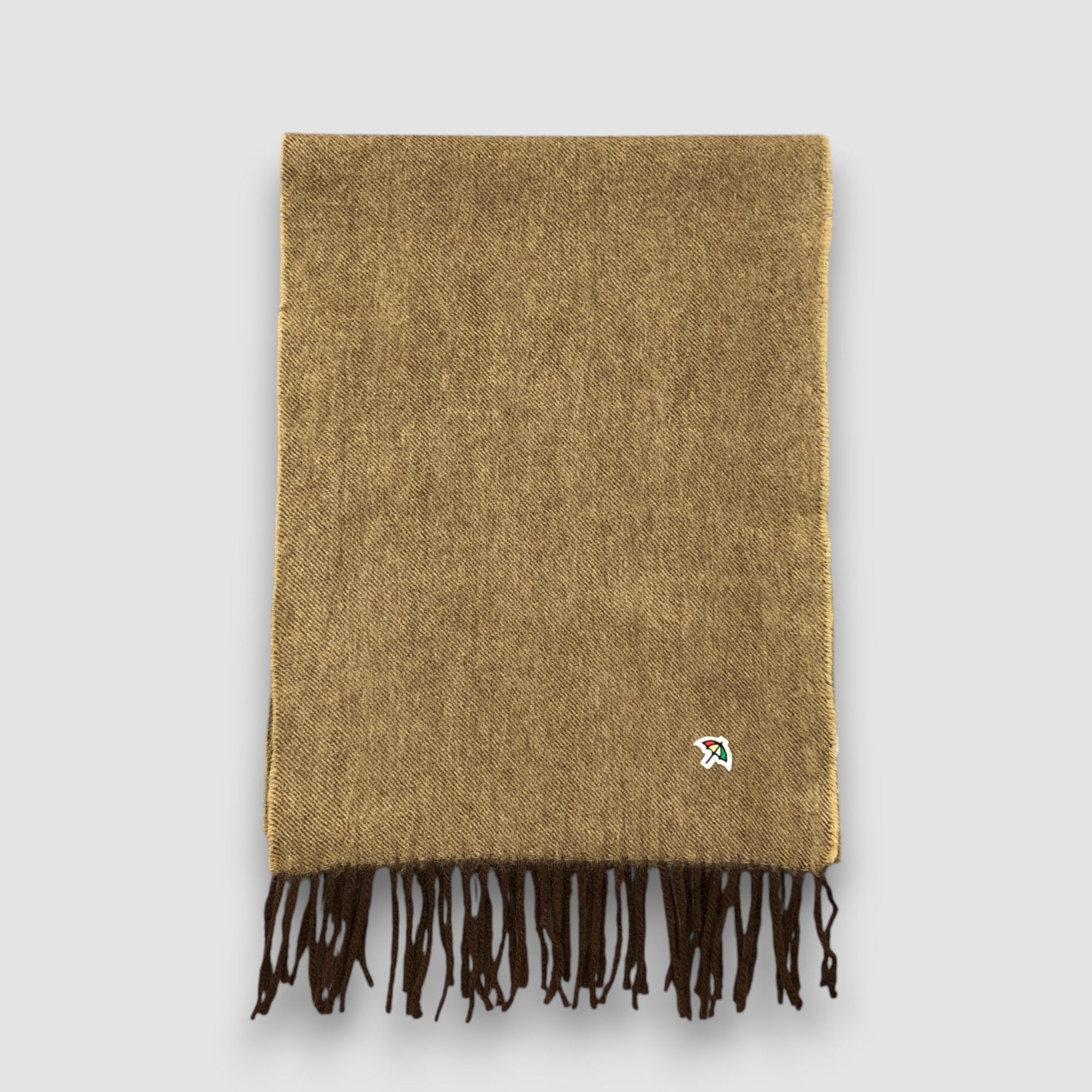 Japanese Brand Vintage Arnold Palmer Scarf Muffler Wool Cashmere Scarves Size ONE SIZE - 3 Thumbnail