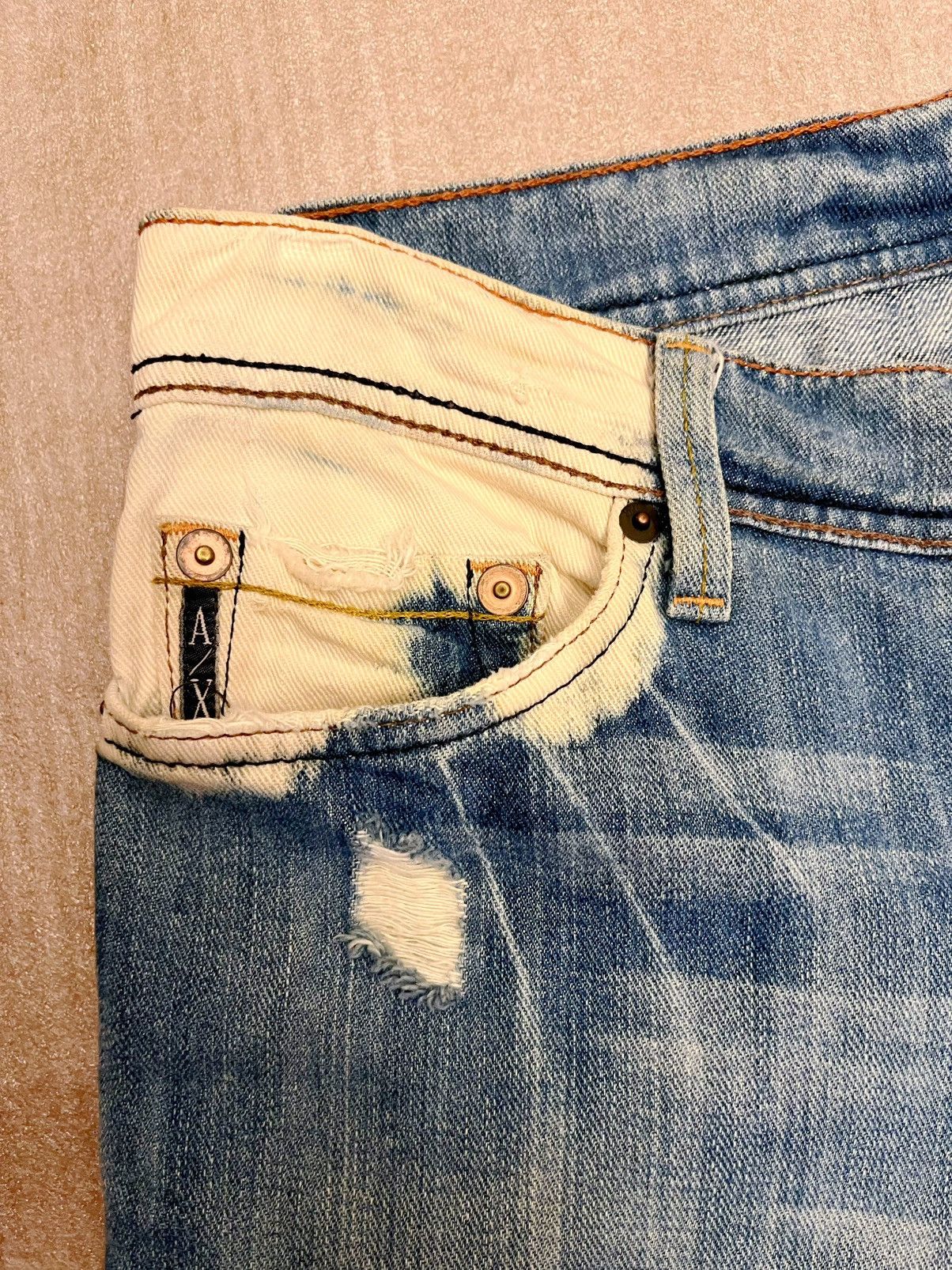 Armani Exchange Armani Exchange Limited Edition Jeans Size US 29 - 2 Thumbnail
