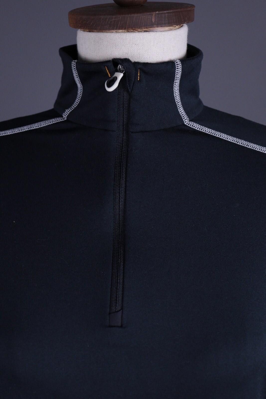 KJUS KJUS Black Fleece Pullover Activewear Base Layer 42 / XL Size XL / US 12-14 / IT 48-50 - 4 Thumbnail