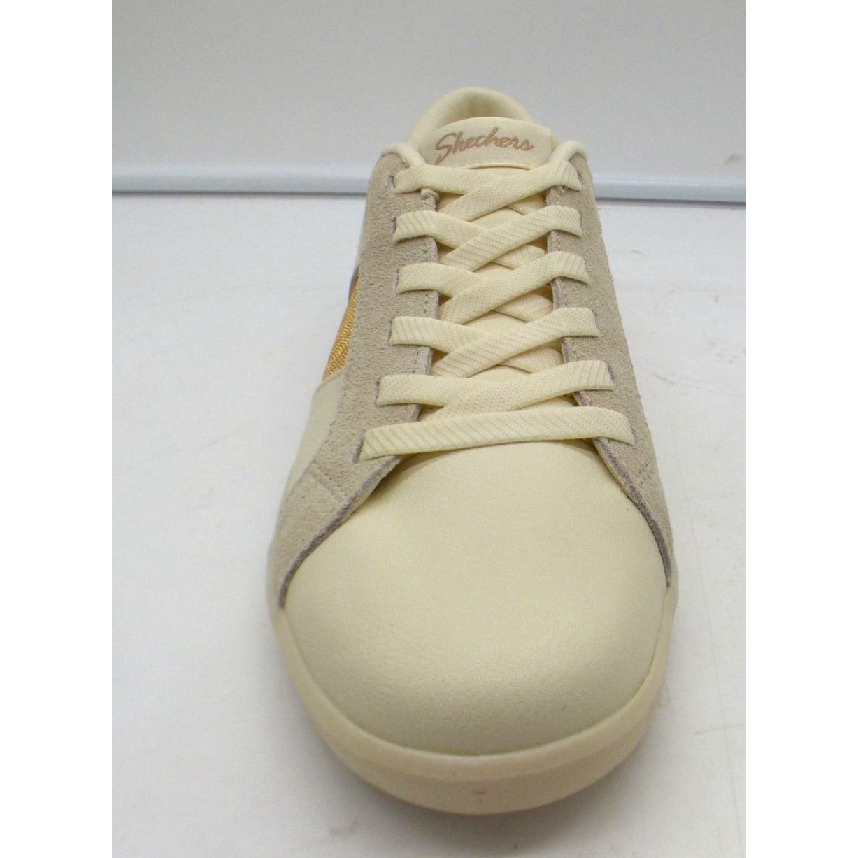 SKECHERS Skechers Breeze St. Shimmery Skies Women’s Leather Sneakers, Size US 9.5 / IT 39.5 - 3 Thumbnail