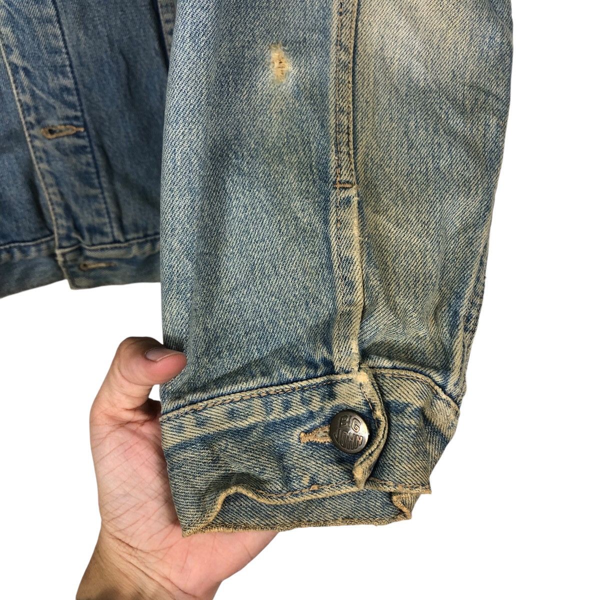 Japanese Brand 📌Vintage Trucker Denim Jacket Big-John Union Made Size US M / EU 48-50 / 2 - 16 Thumbnail