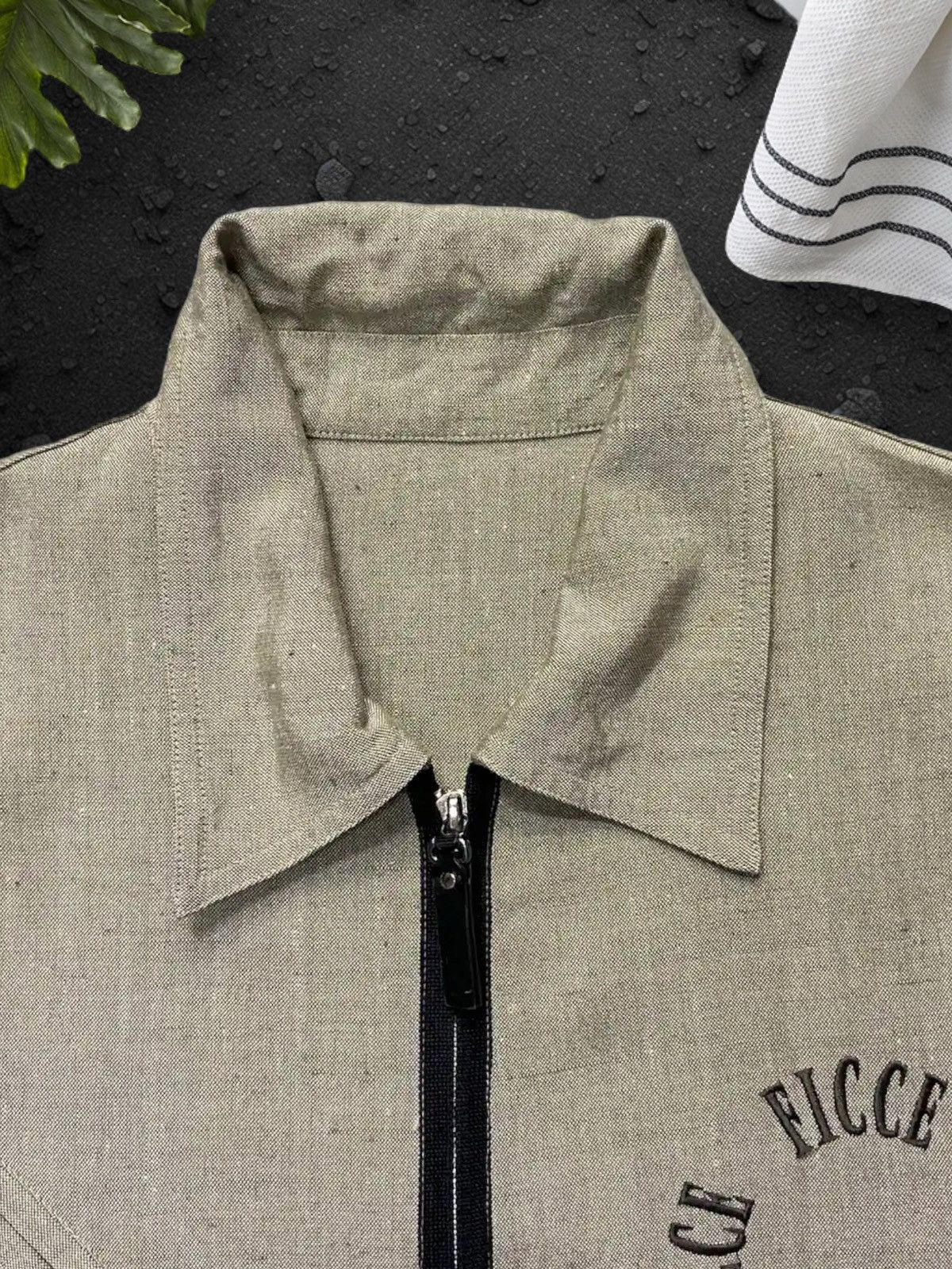 Japanese Brand × Yoshiyuki Konishi 80s Ficce Yoshiyuki Konishi Embroidered Cotton Twill Jacket Size US L / EU 52-54 / 3 - 10 Thumbnail