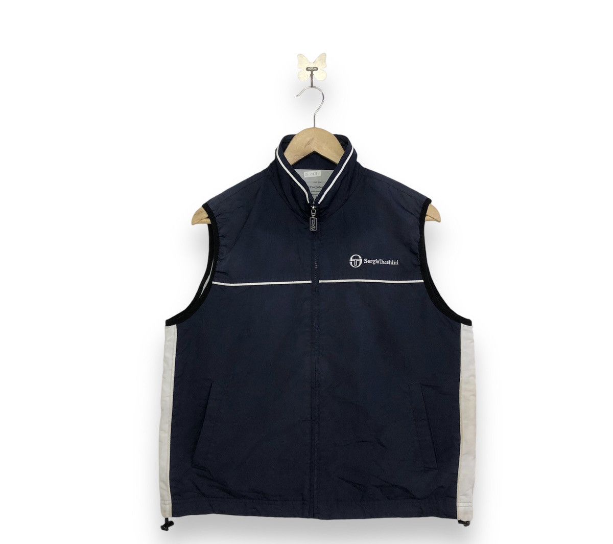 Sergio Tacchini Sergio Tacchini Simple Vest Light Jacket Size US S / EU 44-46 / 1 - 1 Thumbnail