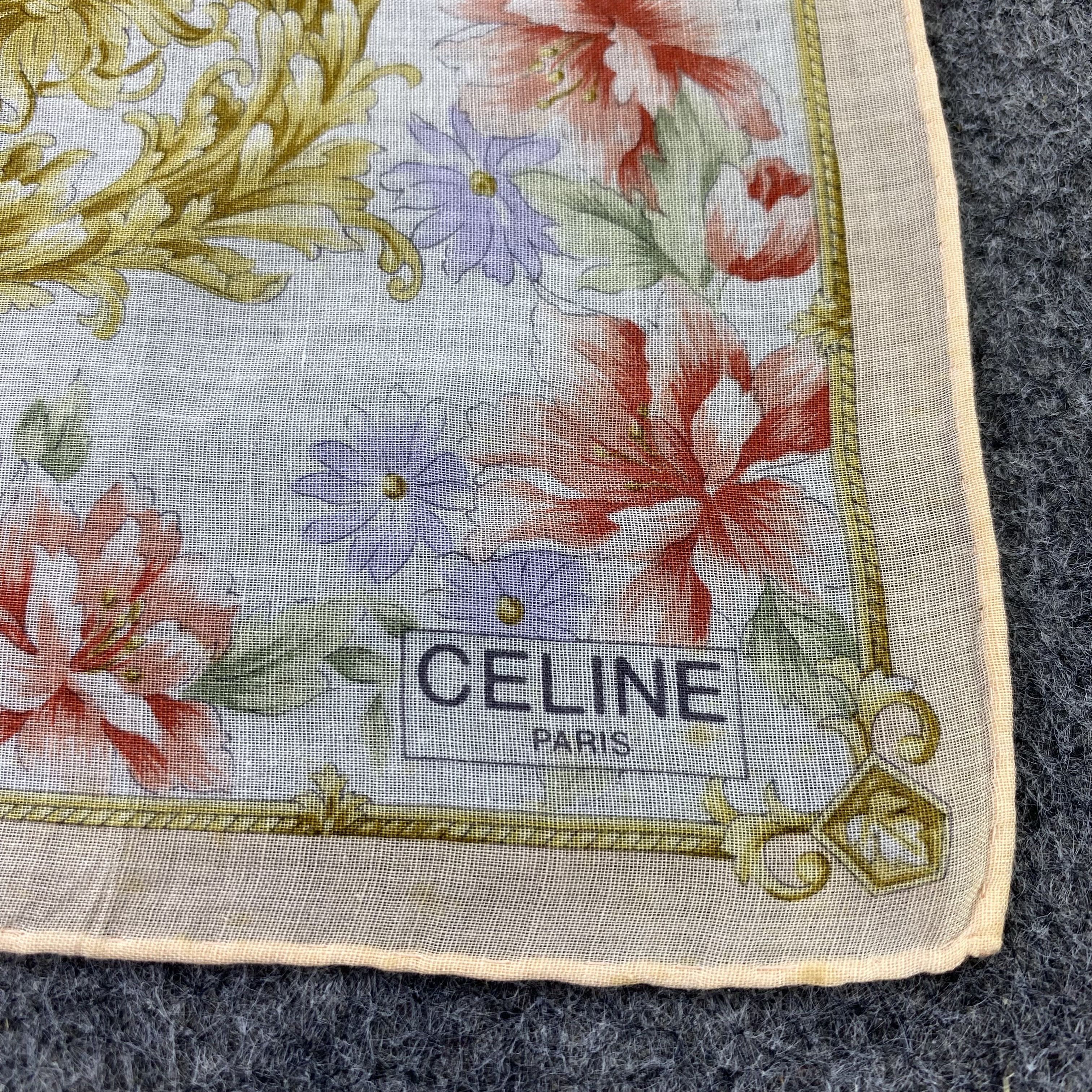 Celine Celine Handkerchief / Bandana / Neckerchief-B598 Size ONE SIZE - 5 Thumbnail