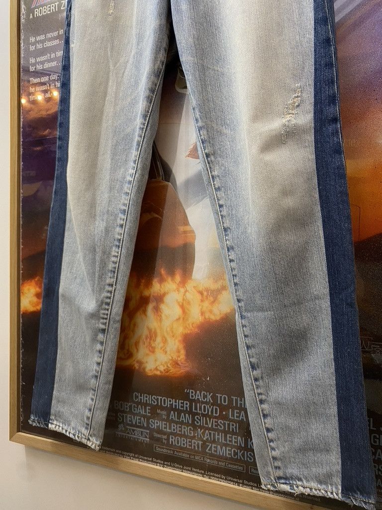 Hysteric Glamour SS2017 Hysteric Glamour Two Tone Panelled Denim Jeans Size US 28 / EU 44 - 5 Thumbnail