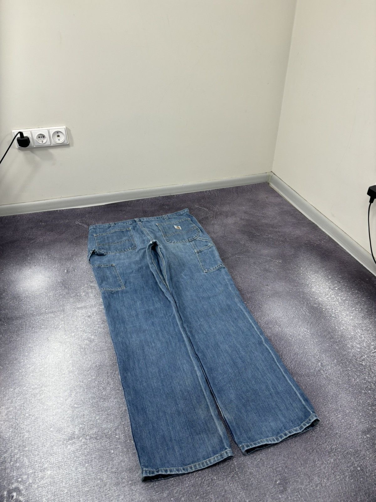 Carhartt Vintage Carhartt Y2K Hype Relaxed Fit Faded Work Denim Jeans Size US 38 / EU 54 - 3 Thumbnail