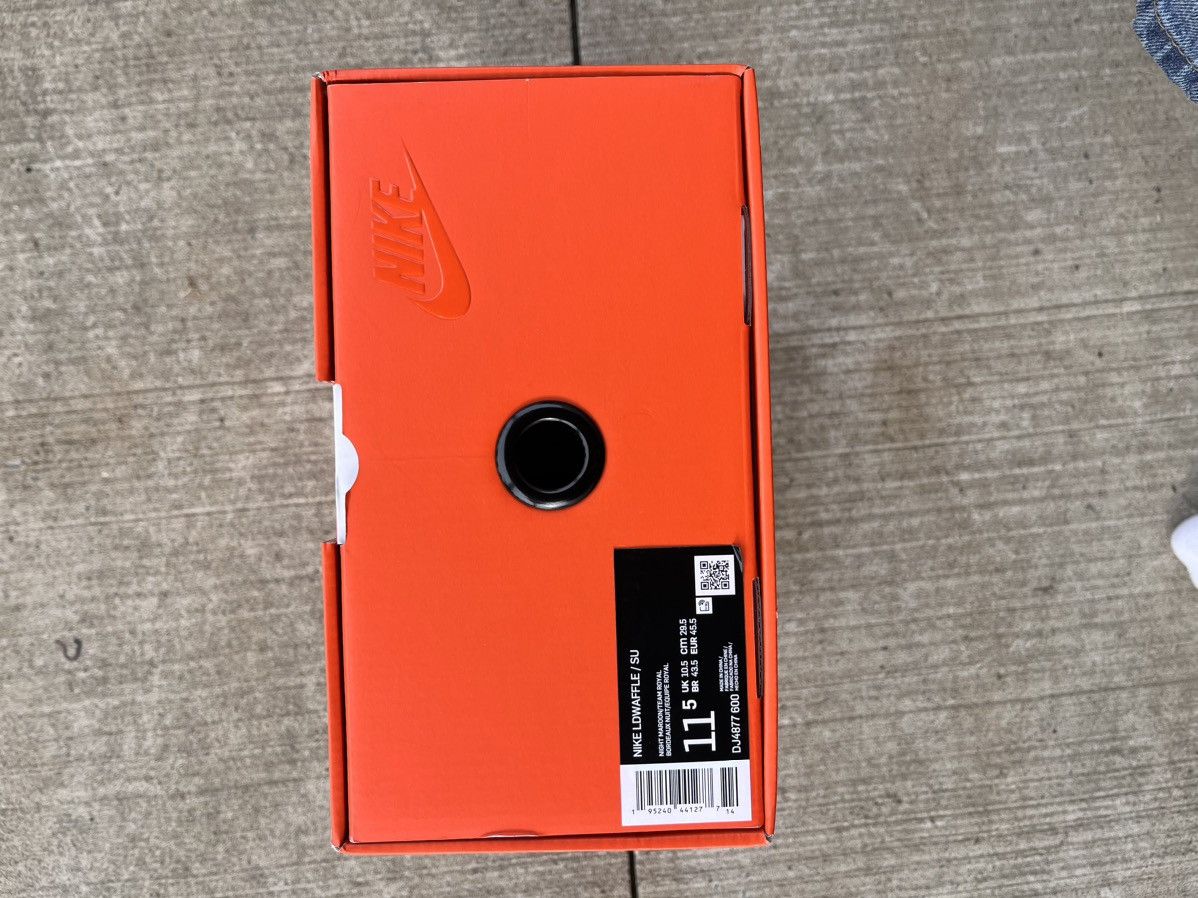 Nike × Sacai × Undercover Nike LD Waffle sacai Undercover Night Maroon Team Royal Size US 11.5 / EU 44-45 - 6 Thumbnail