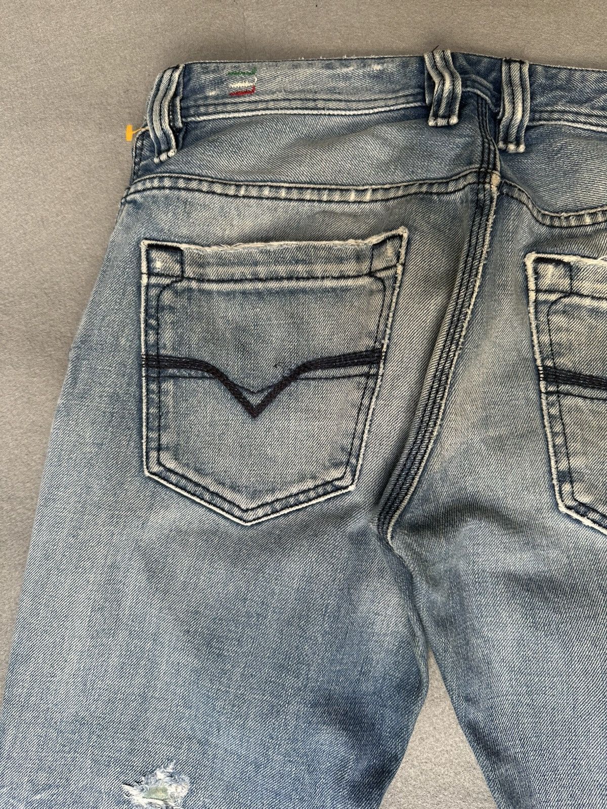 Diesel FLARE Diesel Distressed Denim Size US 32 / EU 48 - 17 Thumbnail