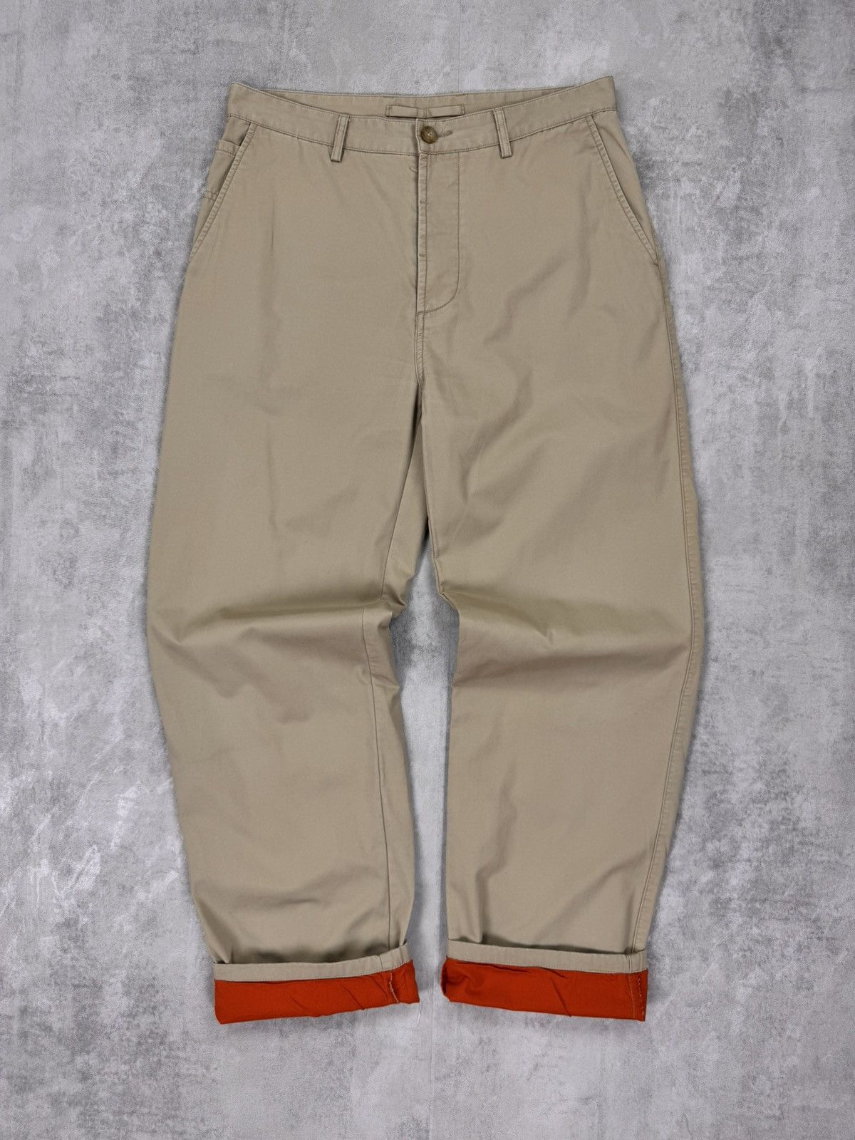Nautica Nautica Mens chino beige pants Vintage size 32x34 Size US 32 / EU 48 - 1 Thumbnail