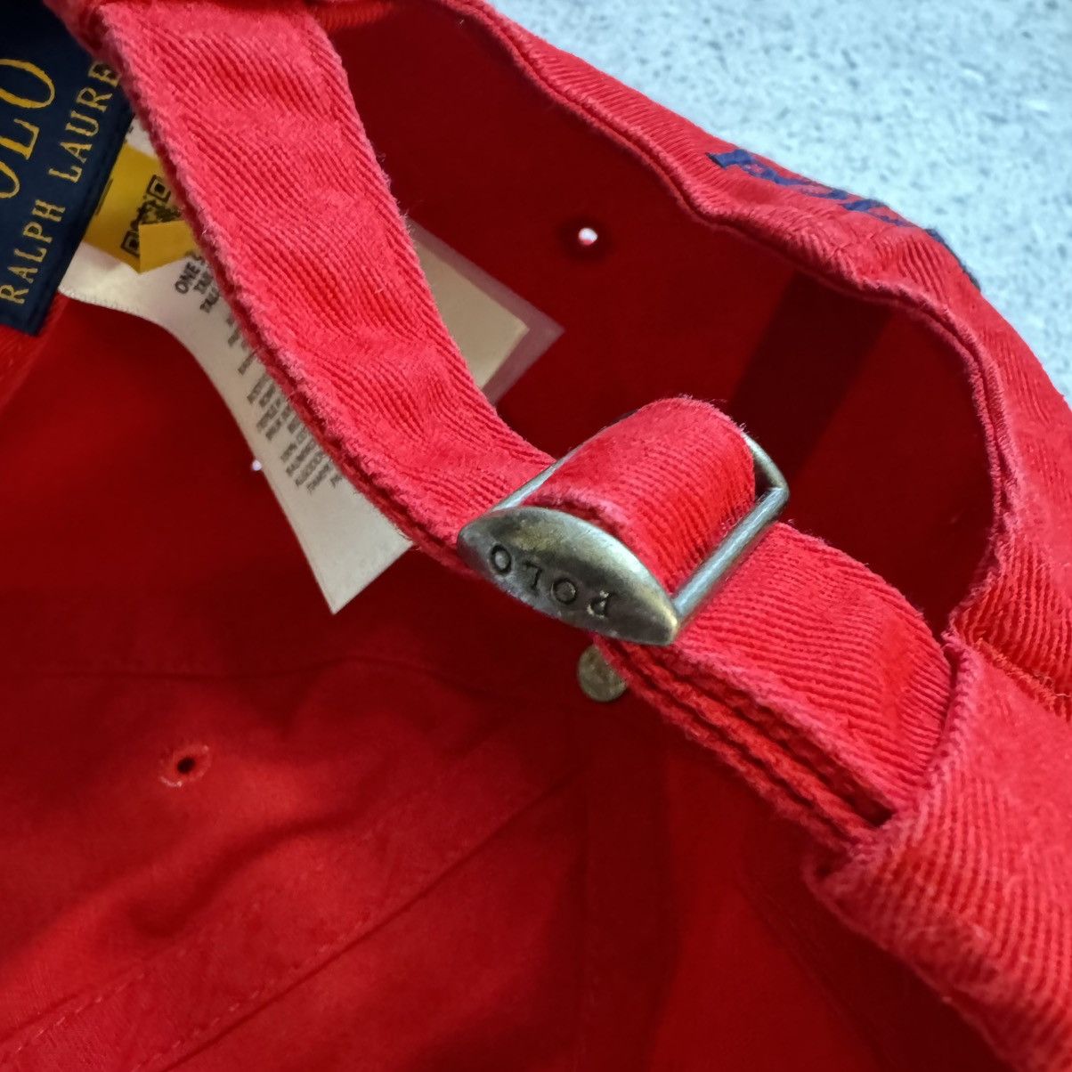 Polo Ralph Lauren Vintage Polo by Ralph Lauren Cap OS Size ONE SIZE - 6 Thumbnail