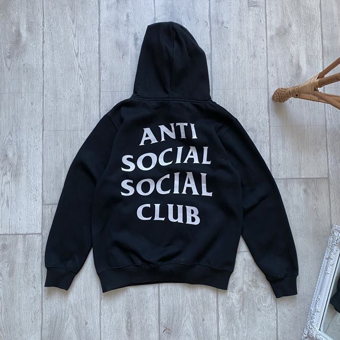 Anti social social club cheap hoodie grailed