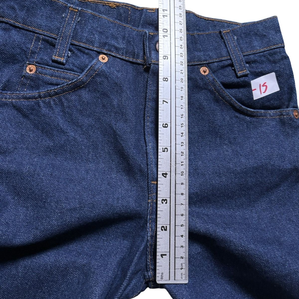 Levi's Vintage 80's Levi's 705 Student Straight Leg Jeans 26x33 NOS Size 26" / US 2 / IT 38 - 6 Thumbnail