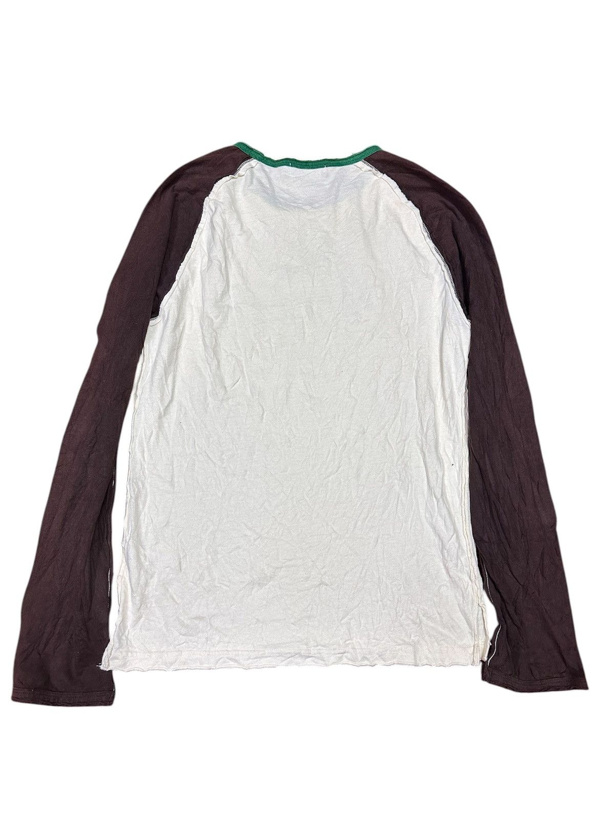 GOA 2000s Distressed Burberry Long Sleeve Rick Owens Y2K Style Size US S / EU 44-46 / 1 - 2 Thumbnail