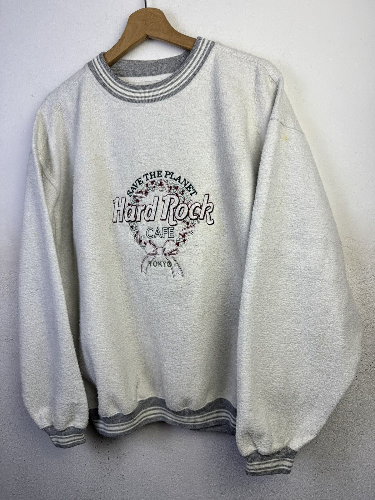 Hard Rock Cafe Hard Rock Cafe Tokyo Save The Planet Sweatshirt Size US M / EU 48-50 / 2 - 3 Thumbnail