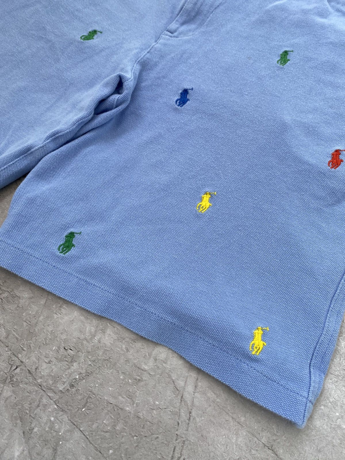 Polo Ralph Lauren Rare Polo Ralph Lauren Shorts All Over Print Multi Pony Y2K Size US 30 / EU 46 - 5 Thumbnail